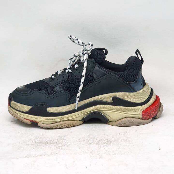 Schwarzer Balenciaga Triple S