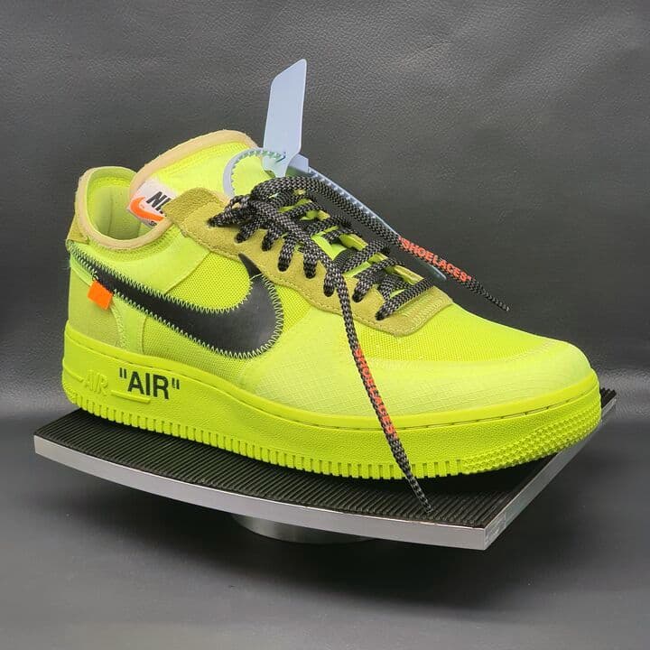 Off-White x Nike Air Force 1 in Volt